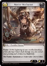 Novice Mechanist (056) — card price