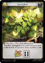 Springleaf (063), Alchemical Revolution Starter Decks — Grand Archive card price