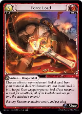 Force Load (072), Alchemical Revolution Starter Decks — Grand Archive card price