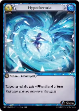 Hypothermia (077), Alchemical Revolution Starter Decks — Grand Archive card price