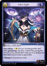 Astra Sight (089), Alchemical Revolution Starter Decks — Grand Archive card price