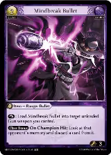 Mindbreak Bullet (105) — card price