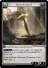 Bulwark Sword (002) — card price