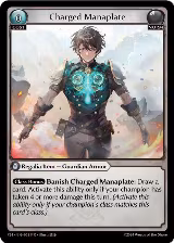 Charged Manaplate (003) — card price
