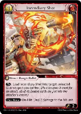 Incendiary Shot (038), Promotional Cards — Grand Archive card price
