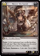 Novice Mechanist (035), Promotional Cards — Grand Archive card price