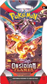 Obsidian Flames Sleeved Booster Pack, Obsidian Flames — Pokémon card price