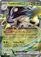 Toedscruel ex - 005/091 (005/091), Paldean Fates — Pokémon card price