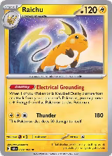 Raichu - 019/091 (019/091), Paldean Fates — Pokémon card price