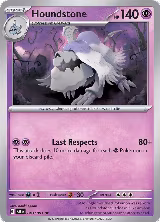 Houndstone - 043/091 (043/091), Paldean Fates — Pokémon card price