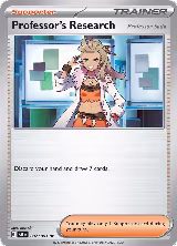 Professor's Research [Professor Sada] - 087/091 (087/091), Paldean Fates — Pokémon card price