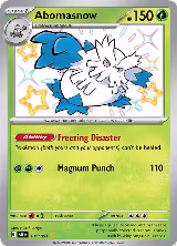 Abomasnow (101/091), Paldean Fates — Pokémon card price