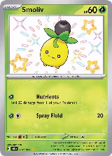 Smoliv (102/091), Paldean Fates — Pokémon card price