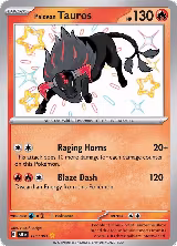Paldean Tauros - 111/091 (111/091) — card price