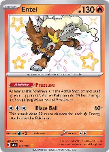 Entei (112/091), Paldean Fates — Pokémon card price