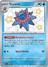 Starmie (119/091), Paldean Fates — Pokémon card price