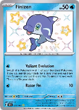 Finizen (123/091), Paldean Fates — Pokémon card price