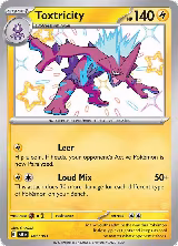 Toxtricity (141/091), Paldean Fates — Pokémon card price