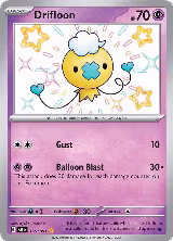 Drifloon (155/091), Paldean Fates — Pokémon card price
