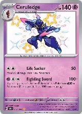 Ceruledge - 162/091 (162/091), Paldean Fates — Pokémon card price