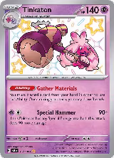 Tinkaton (167/091), Paldean Fates — Pokémon card price