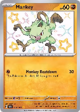 Mankey - 169/091 (169/091), Paldean Fates — Pokémon card price