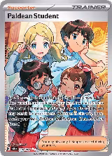 Paldean Student - 230/091 (230/091), Paldean Fates — Pokémon card price
