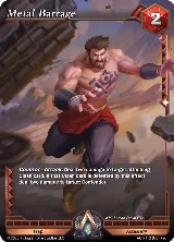 Metal Barrage (AC1-112) — card price