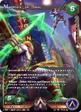Magnate, the Tyrant (AC1-P01), The Awakening — Alpha Clash card price