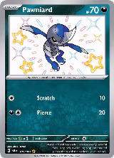 Pawniard (185/091), Paldean Fates — Pokémon card price