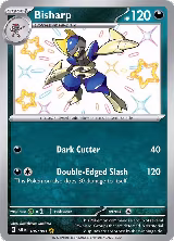 Bisharp (186/091), Paldean Fates — Pokémon card price