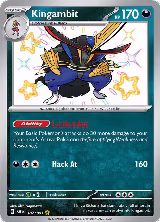 Kingambit (187/091), Paldean Fates — Pokémon card price