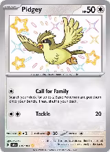 Pidgey (196/091), Paldean Fates — Pokémon card price