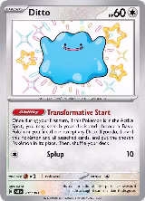 Ditto (201/091), Paldean Fates — Pokémon card price