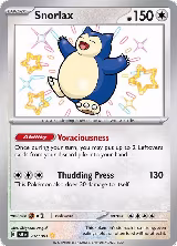 Snorlax (202/091), Paldean Fates — Pokémon card price