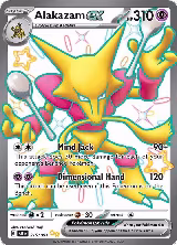 Alakazam ex (215/091), Paldean Fates — Pokémon card price