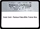 Code Card - Paldean Fates Elite Trainer Box — card price