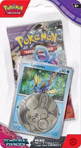 Temporal Forces Single Pack Blister [Carvanha], Temporal Forces — Pokémon card price