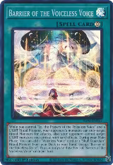 Barrier of the Voiceless Voice (PHNI-EN067) — card price