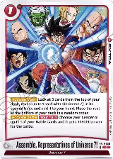 Assemble, Representatives of Universe 7! (FB01-030) — card price
