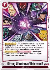 Strong Warriors of Universe 6 (FB01-031) — card price