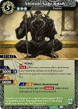 Shinobi Sage Udoh (Tournament Pack Vol. 4) (PR-040) — card price