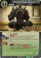 Shinobi Sage Udoh (Tournament Pack Vol. 4 -Winner-) (PR-040) — card price