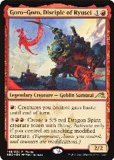 Goro-Goro, Disciple of Ryusei (145) — card price