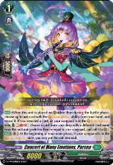 Concert of Many Emotions, Parsea (D-PR/346EN) — card price