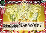 Concentrated Saiyan Power (BT24-007) — card price