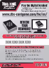 Code Card - Starter Deck 1: Son Goku (FS01) — card price