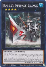 Number 27: Dreadnought Dreadnoid (BLC1-EN109), Battles of Legend: Chapter 1 — Yu-Gi-Oh! card price