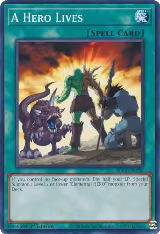 A Hero Lives (BLC1-EN158), Battles of Legend: Chapter 1 — Yu-Gi-Oh! card price