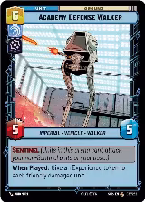 Academy Defense Walker (037/252) — card price